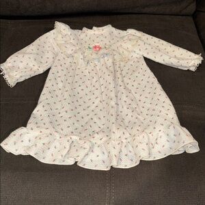 My Twinn Floral White Doll Nightgown Pajamas